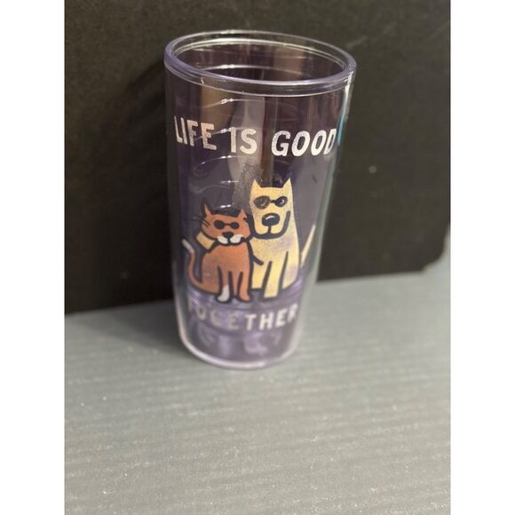 Life Is Good TOGETHER Tervis Tumbler 16oz No lid Made in USA - Picture 4 of 6